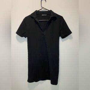 Zara Women's Black Polo Dress size S